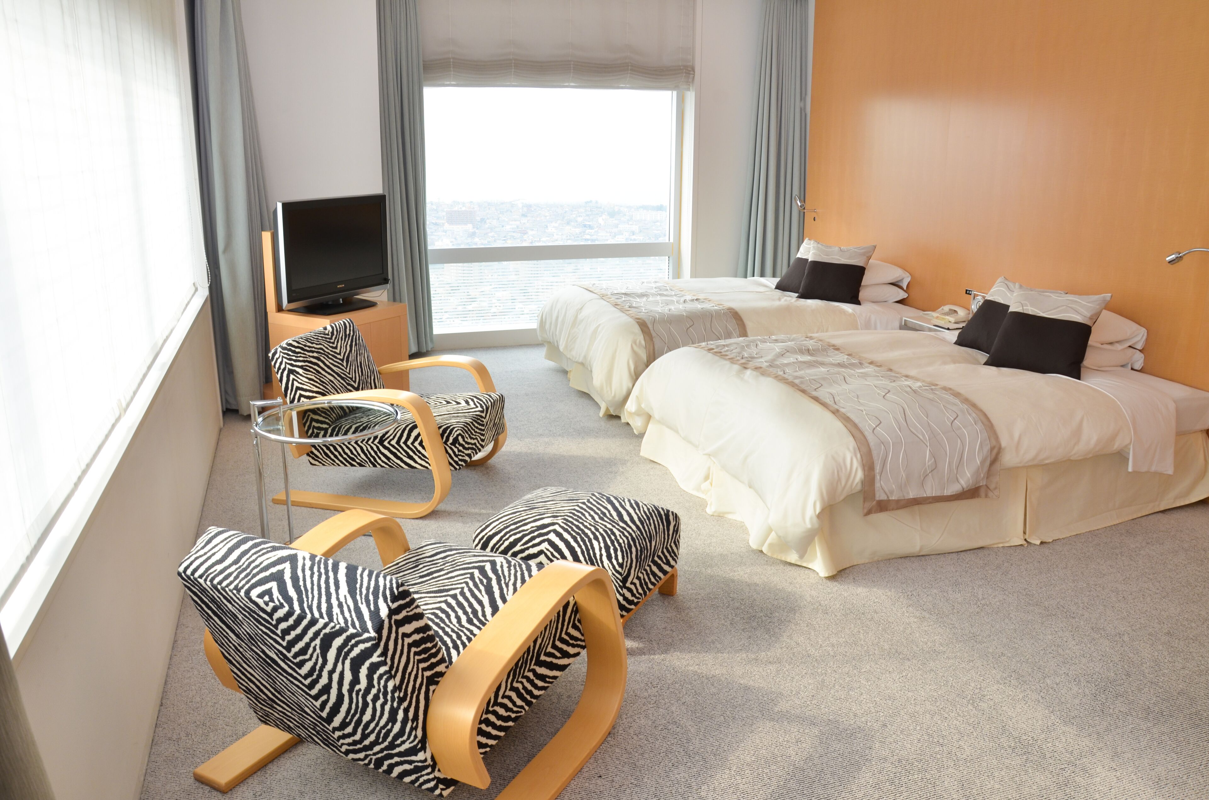 Desk, blackout curtains, iron/ironing board, free WiFi