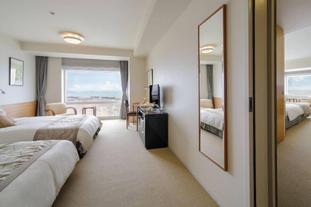 Desk, blackout curtains, iron/ironing board, free WiFi
