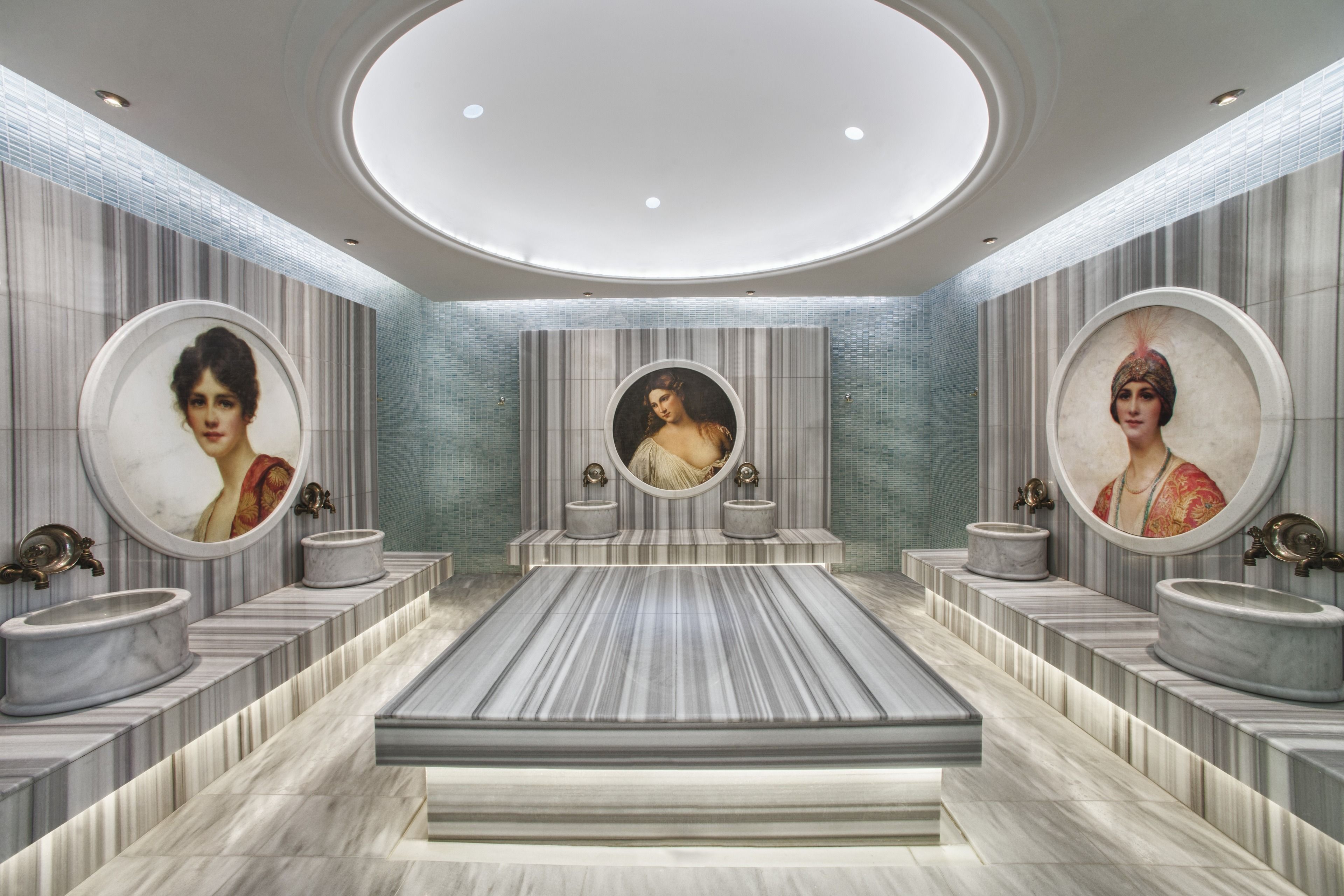 Baño turco/hammam, salas de tratamientos o masajes