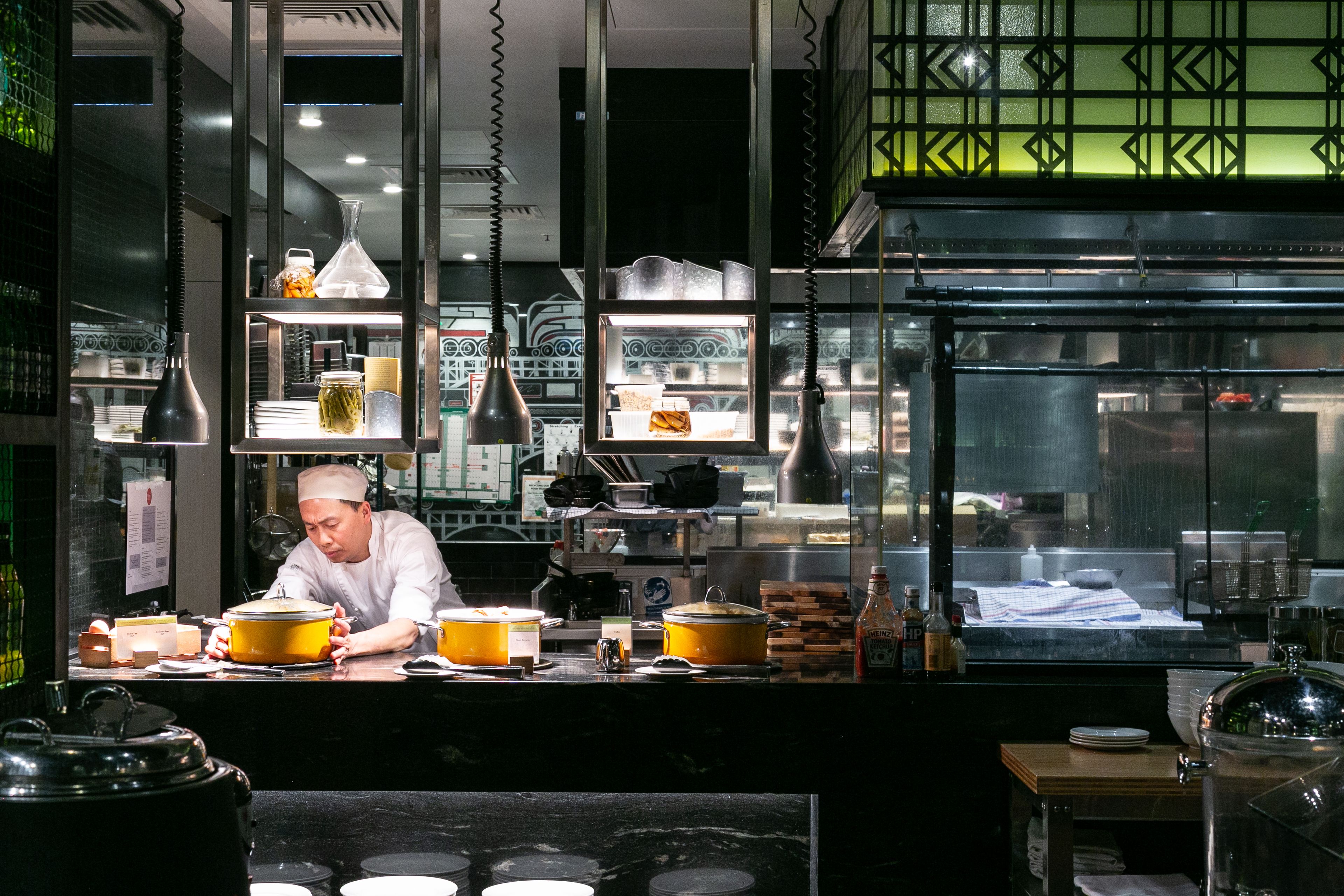 daily buffet breakfast (aud 40 per person)