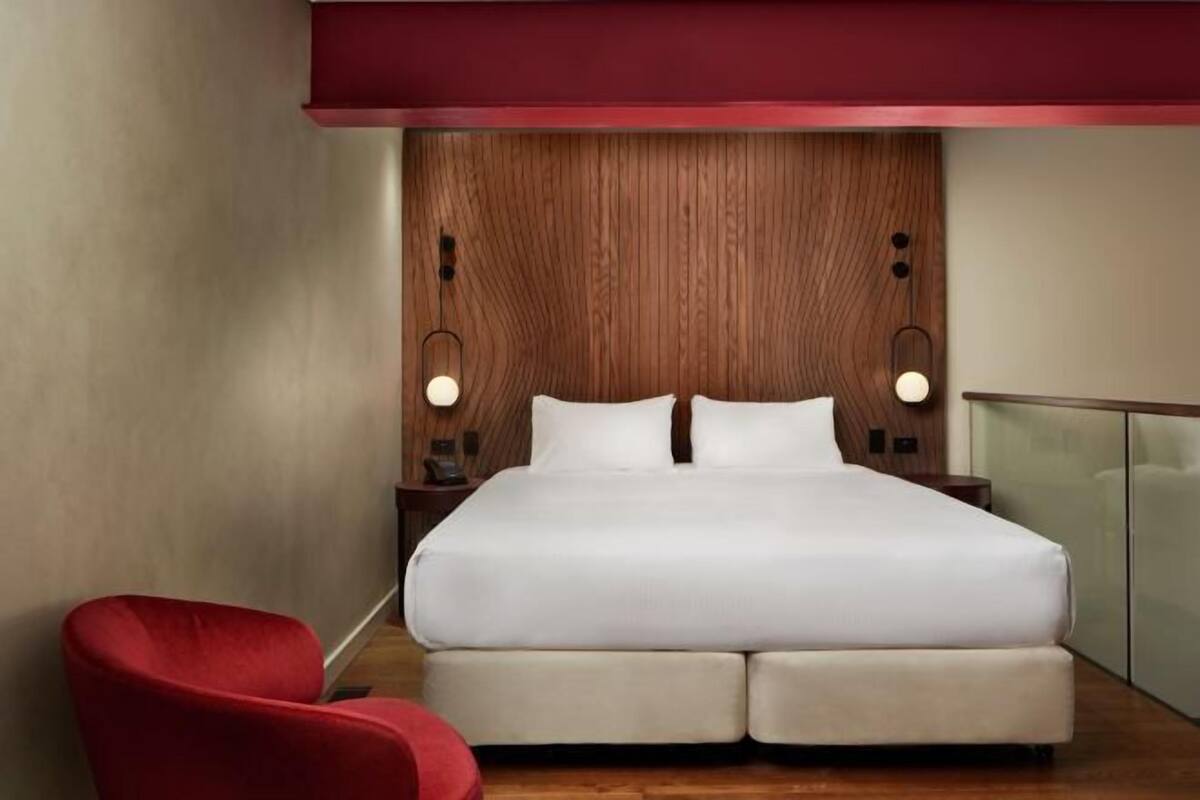 Hypo-allergenic bedding available, minibar, in-room safe, desk