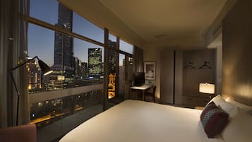 Ropa de cama hipoalergénica y minibar