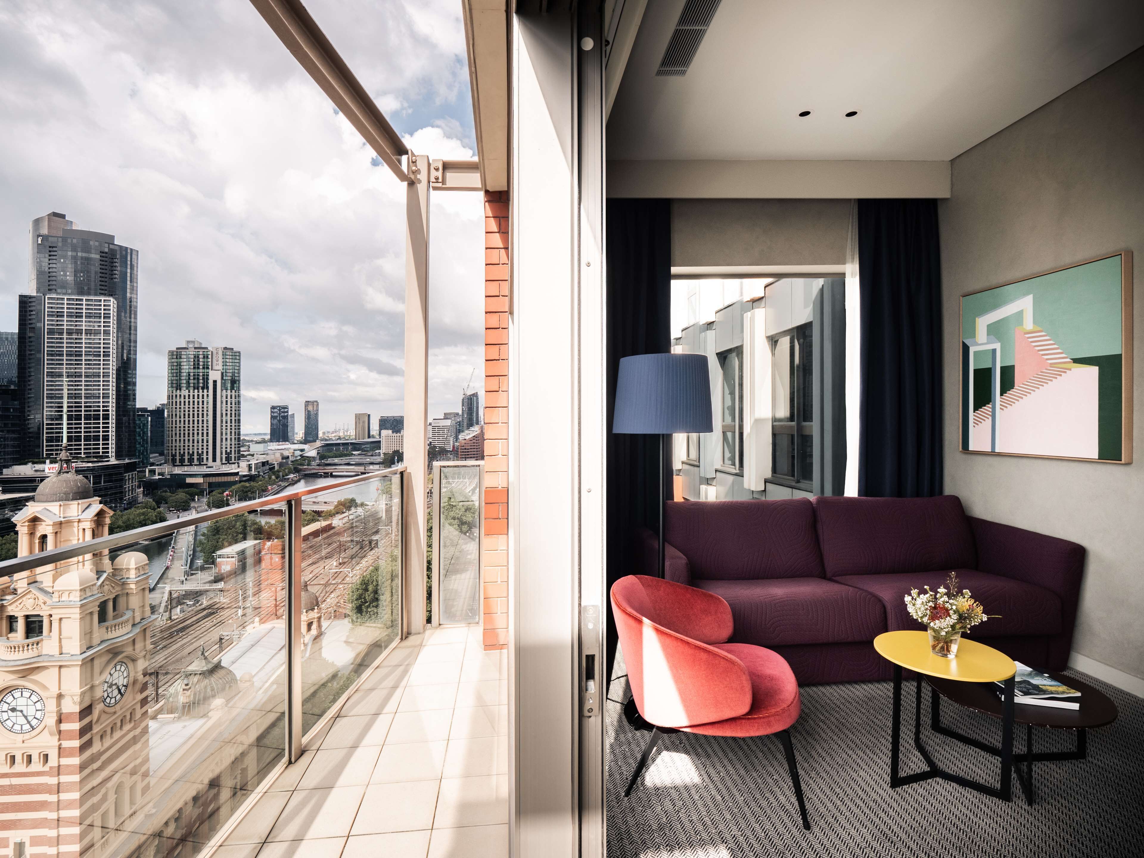 suite, 1 king bed, balcony (yarra view) | view from room