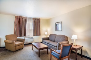 Premium bedding, pillow-top beds, in-room safe, desk