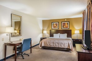 Suite, 1 King Bed, Non Smoking | Premium bedding, pillowtop beds, in-room safe, desk