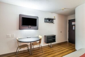 Free WiFi, bed sheets