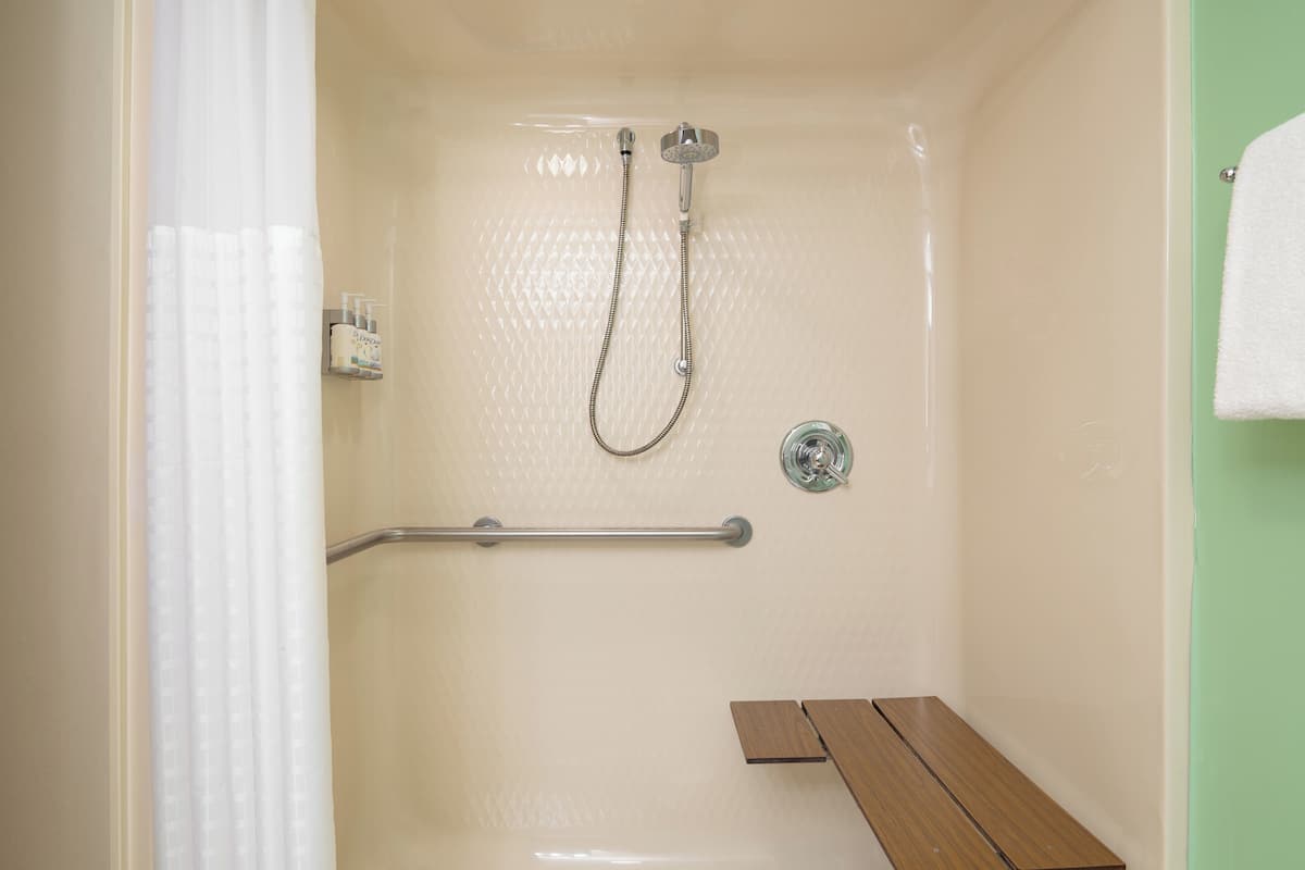 Standard Room, 1 Queen Bed, Mobility Accessible (Communications) | Premium bedding, desk, laptop workspace, blackout curtains