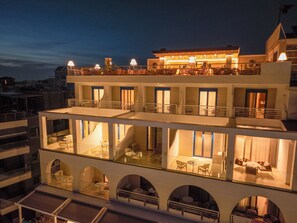 Terrasse sur le toit