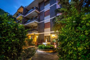 Front of property - evening/night