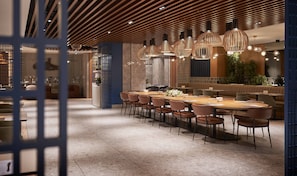 Breakfast served, international cuisine, ocean views