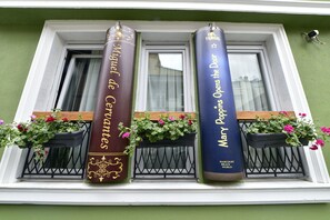 Konaklama yerinin ön cephesi