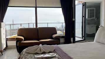 Superior Room Sea View | 1 camera, biancheria in cotone egiziano