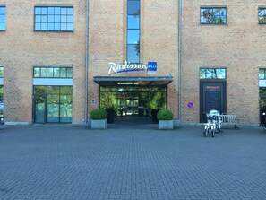 Entrée de l’hébergement