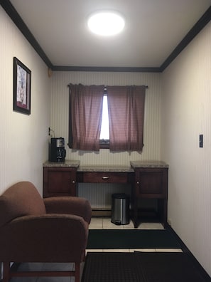 Lobby sitting area