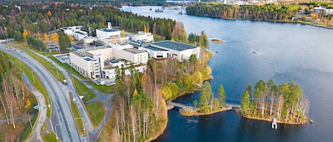 Fachada de la propiedad