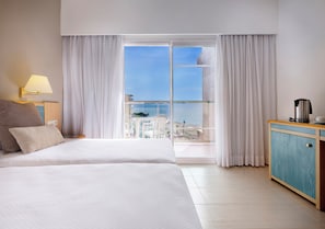 Xtra Room Lateral Sea View | Zimmersafe, Verdunkelungsvorhänge, kostenloses WLAN, Bettwäsche