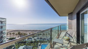 Standard Suite, Sea View (Sol, Frontal) | In-room safe, blackout curtains, free WiFi, bed sheets