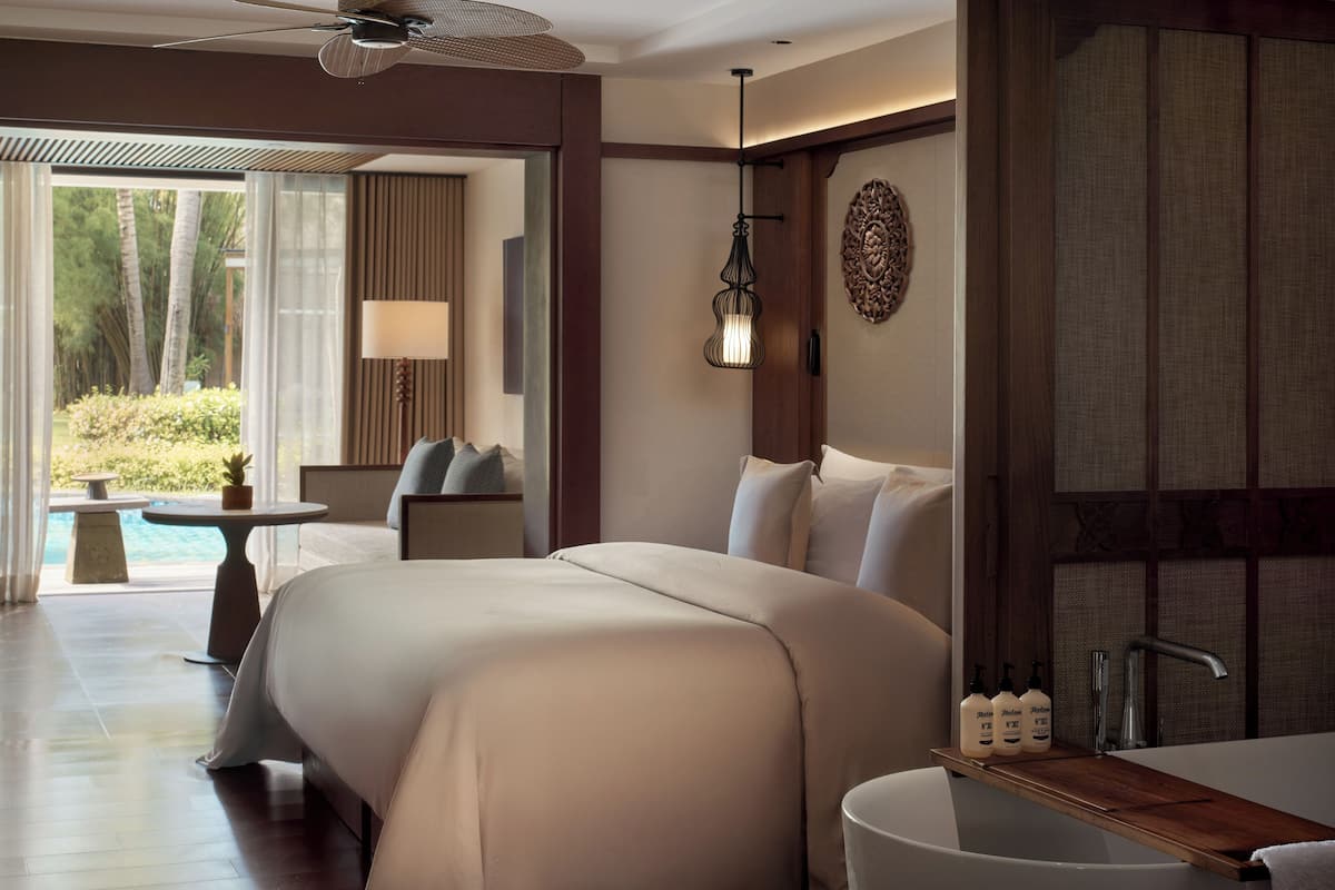 Minibar, coffres-forts dans les chambres, ameublement personnalisé