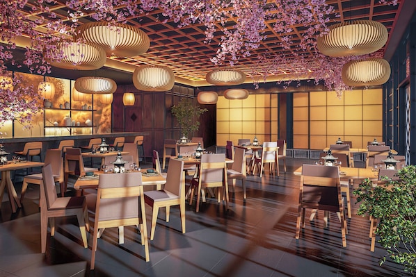 8 restaurants, spécialités Cuisine internationale