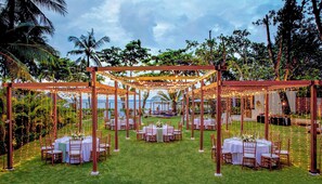 Espace mariage en plein air