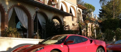 Utsikt fra overnattingsstedet