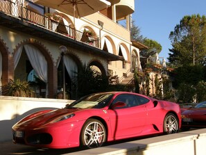 Vue depuis l’hébergement