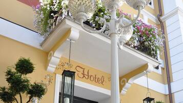 Entrada de la propiedad