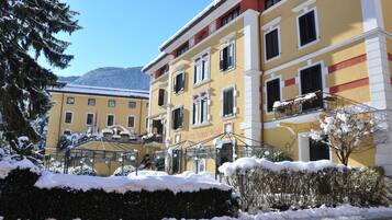 Fassade der Unterkunft