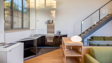 Studio trung tâm thành phố, tòa nhà phụ (Via Margutta, 33) | Bếp riêng | Tủ lạnh, dụng cụ pha espresso, ấm điện