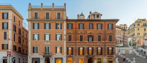 Voorkant van accommodatie