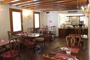 Kontinental frokost er inkludert hver dag