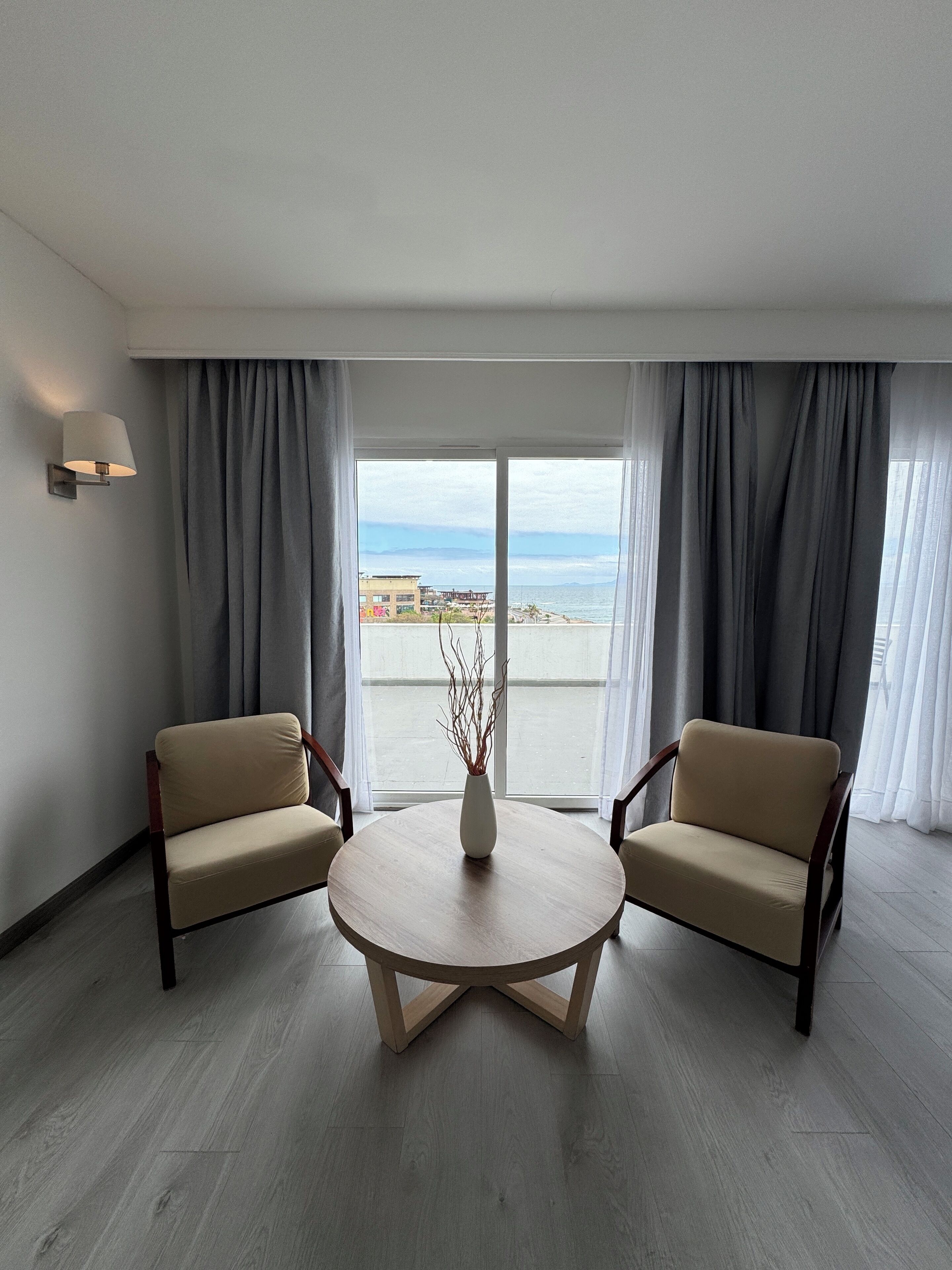 Minibar, in-room safe, desk, blackout curtains