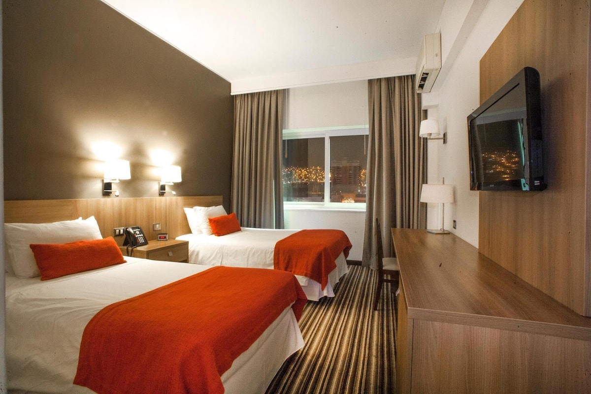 Minibar, in-room safe, desk, blackout curtains