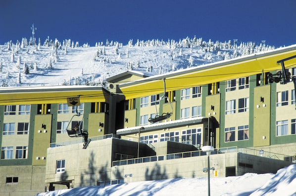 Façade de l’hébergement 