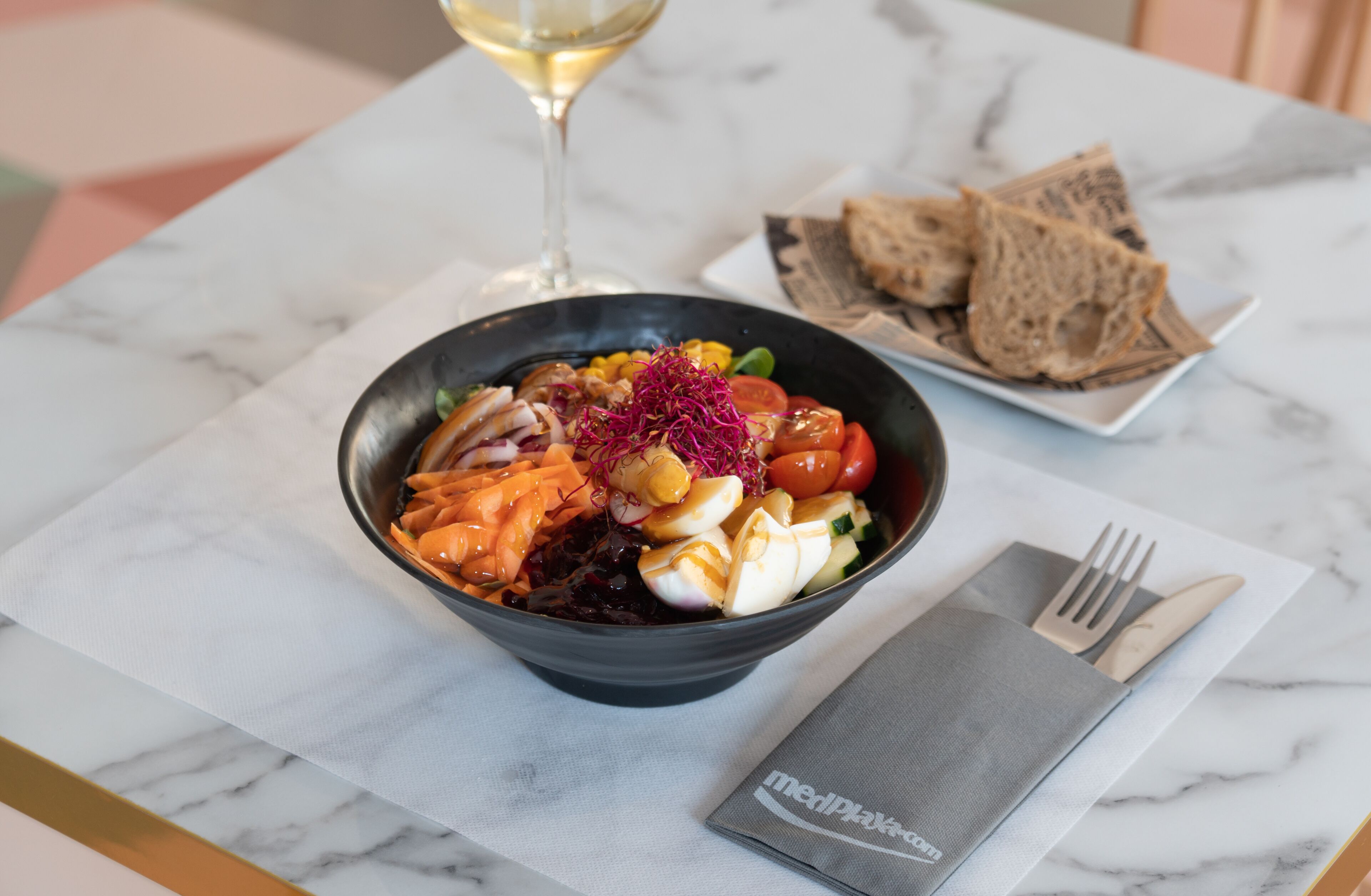 rooftop bar, pool views, open daily