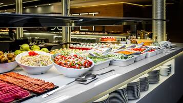 Buffet breakfast for a fee