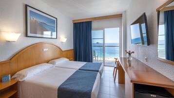 Memory foam beds, minibar, desk, free cribs/infant beds