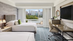 Room, 2 Queen Beds, View (Exterior View) | 1 bedroom, Frette Italian sheets, premium bedding, down comforters