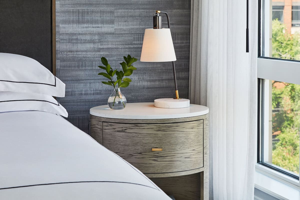 1 bedroom, Frette Italian sheets, premium bedding, down duvets