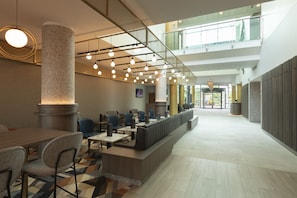 Sitteområde i lobbyen