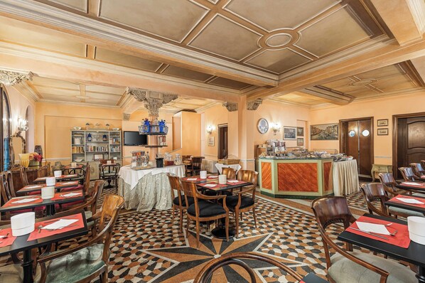 Daily buffet breakfast (EUR 6 per person)
