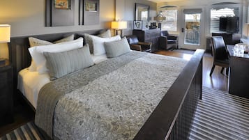 Premium bedding, pillow-top beds, in-room safe, individually decorated