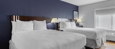 Standard Room, 2 Queen Beds, Non Smoking, Refrigerator & Microwave (Pet Friendly) | In-room safe, individually decorated, individually furnished, desk