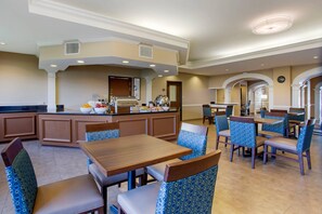 Free buffet breakfast