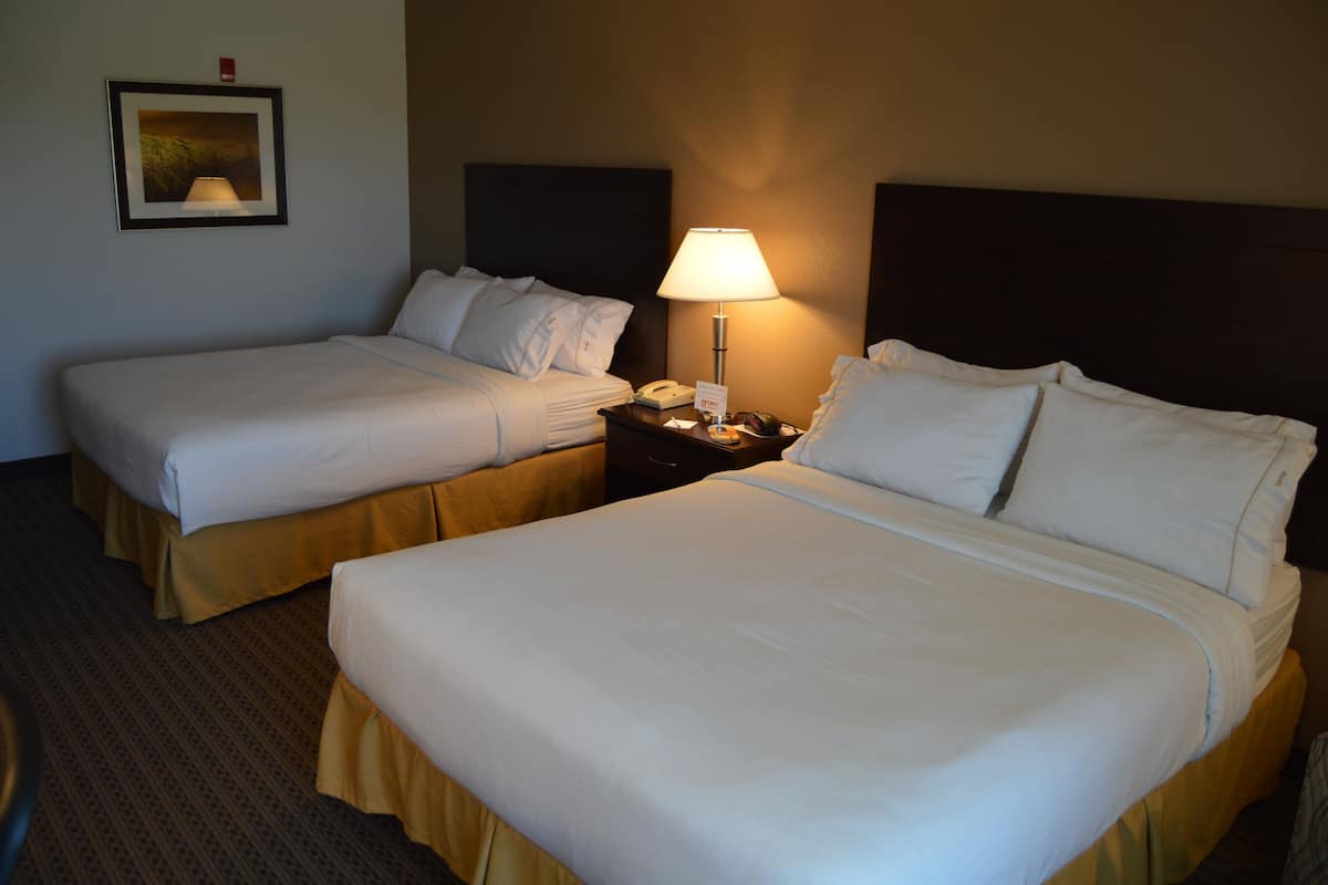 Standard Room, 2 Queen Beds, Accessible (Mobility) | Desk, iron/ironing board, free cribs/infant beds, rollaway beds