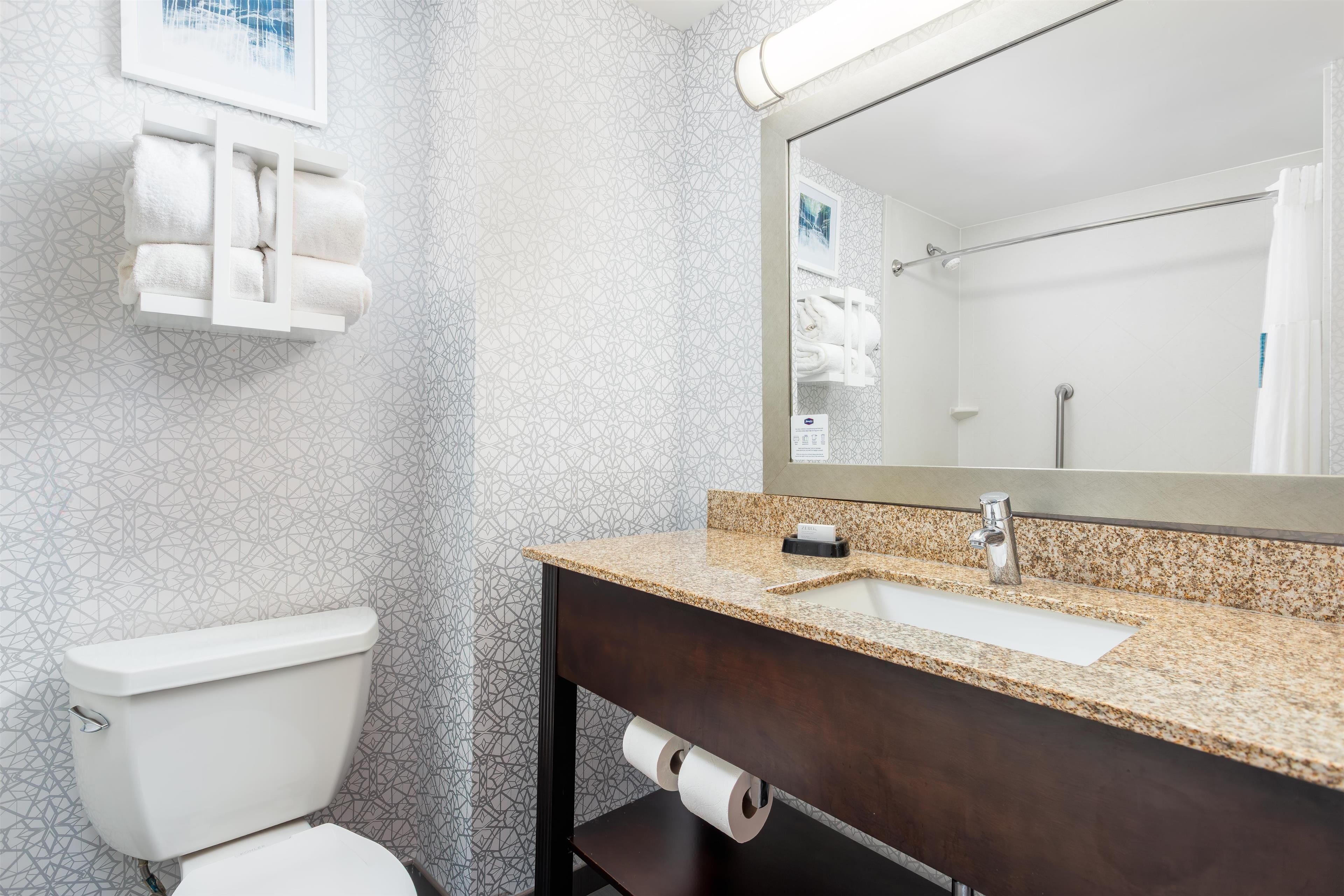 double room, non smoking | bathroom | designer toiletries, hair dryer, towels, soap