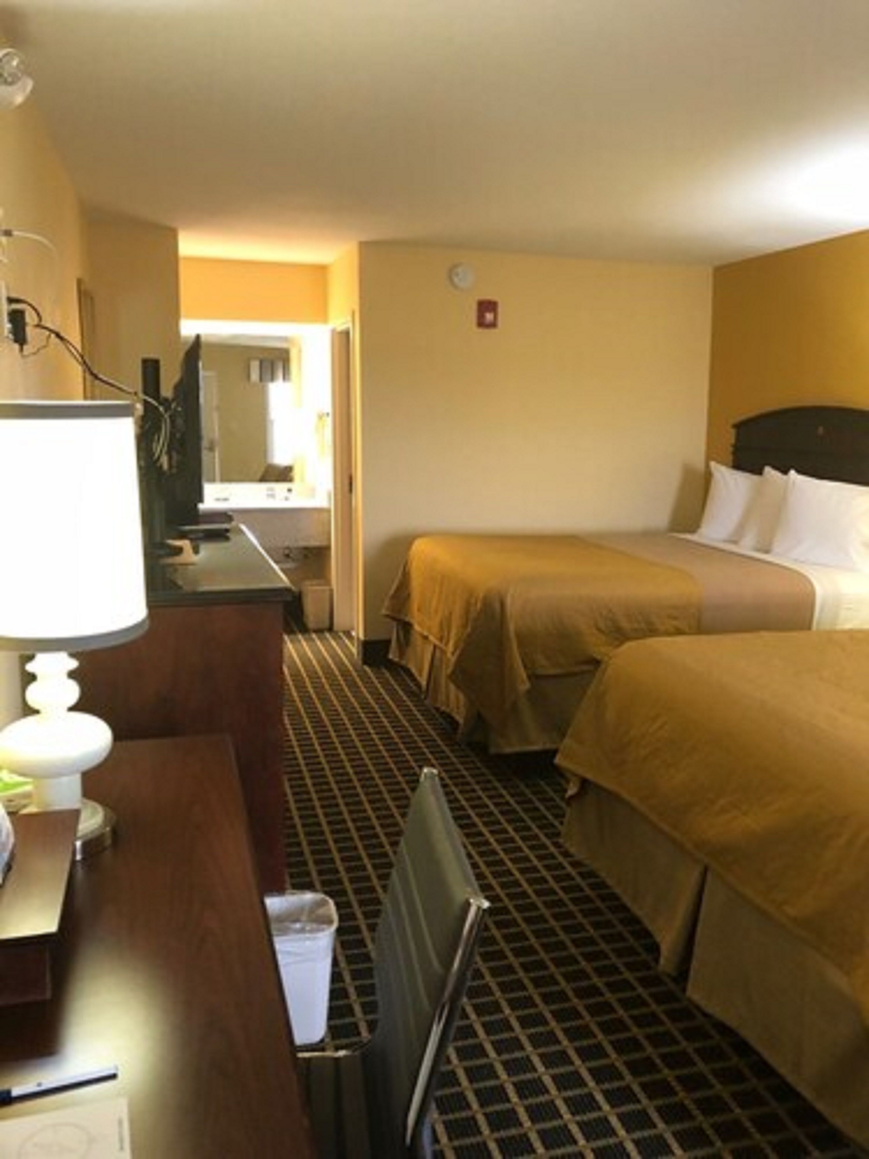 room, 2 queen beds, non smoking | 1 bedroom, desk, blackout curtains, iron/ironing board