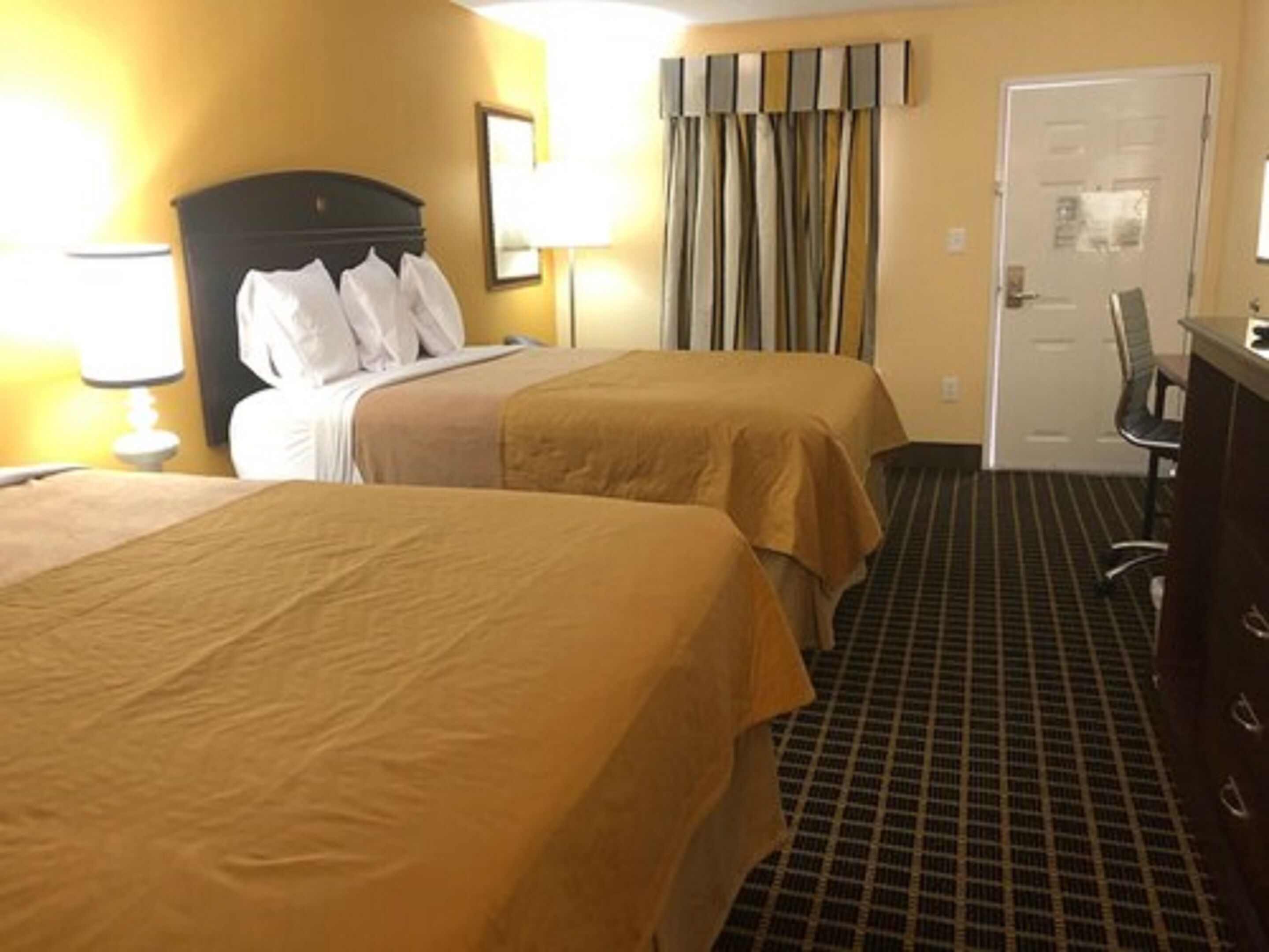 room, 2 queen beds, smoking | 1 bedroom, desk, blackout curtains, iron/ironing board