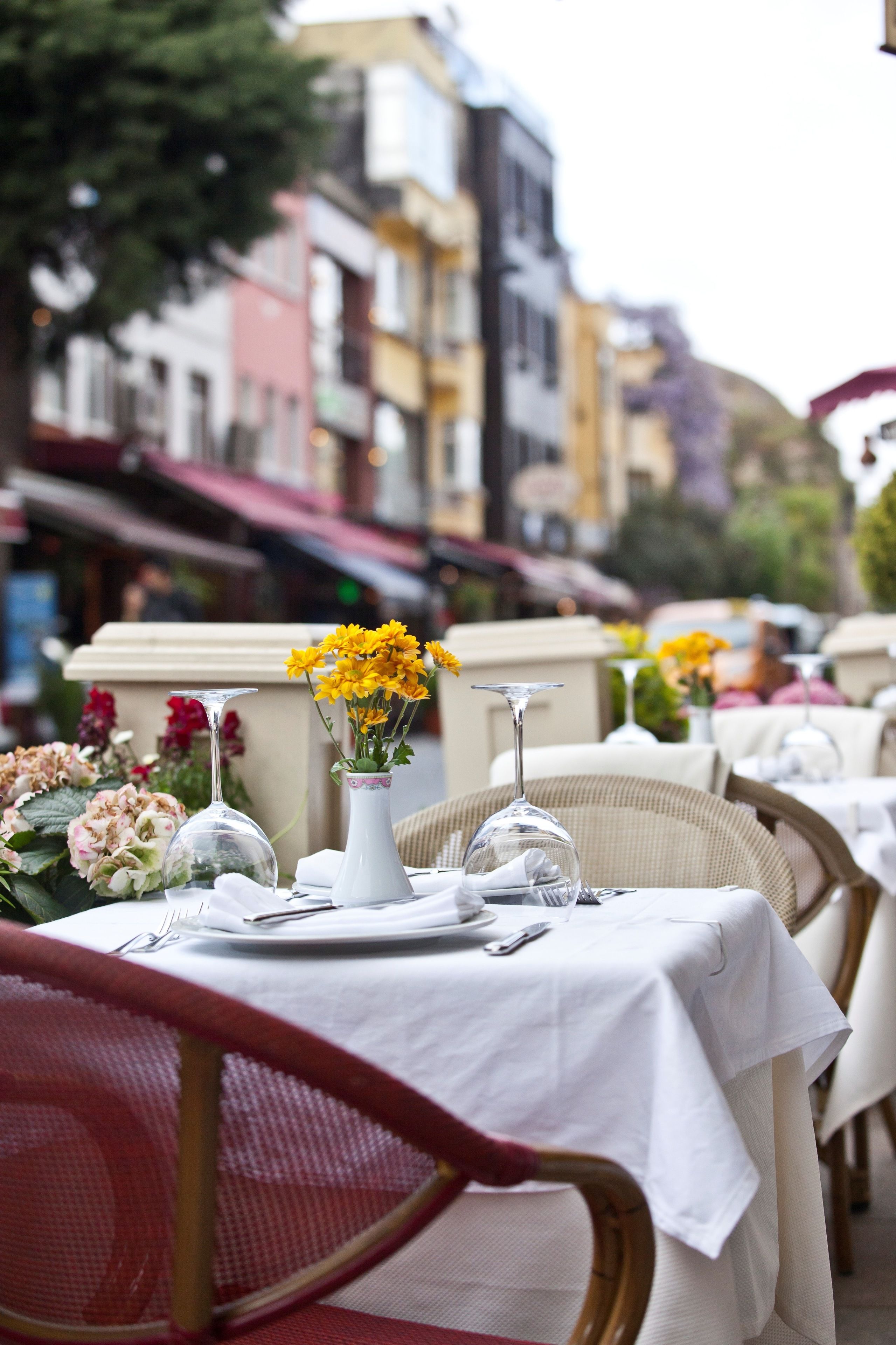 تناول الطعام بالخارج