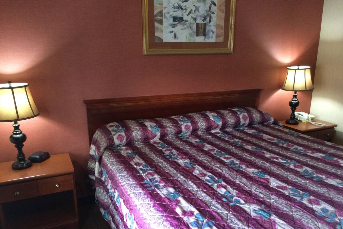 Standard Room, 1 King Bed, Non Smoking | Iron/ironing board, WiFi (free)